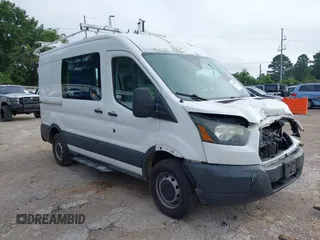 2015 Ford Transit Cargo with VIN 1FTNR1CM2FKB29029, listed as a IAAI auction lot 42286089 with 130,845 mi miles and . Bid and sale history available at DreamBid. Image 1.