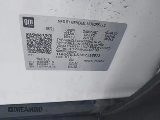 2021 GMC Acadia AT4 with VIN 1GKKNLLS7MZ218872, listed as a IAAI auction lot 41292136 with 41,332 mi miles and . Bid and sale history available at DreamBid. Image 9.