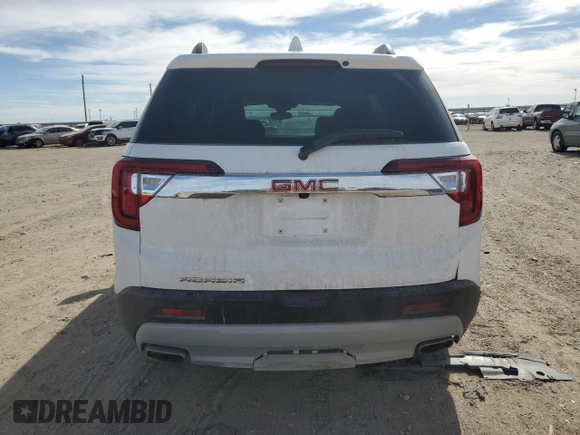 2023 GMC Acadia SLT with VIN 1GKKNML43PZ251864, listed as a Copart auction lot 44423355 with 19,879 mi miles and Salvage Title. Bid and sale history available at DreamBid. Image 6.
