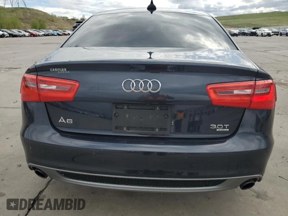 2013 Audi A6 Prestige z VIN WAUHGAFC5DN081069, wystawiony jako Copart lot #55319425 z przebiegiem 109 431 mil mil oraz Szkoda całkowita • Salvage title. Historia ofert i sprzedaży dostępna na DreamBid. Obrazek 6.