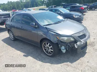 2009 Toyota Corolla with VIN JTDBL40EX99089250, listed as a IAAI auction lot 42603116 with 294,947 mi miles and . Bid and sale history available at DreamBid. Image 1.