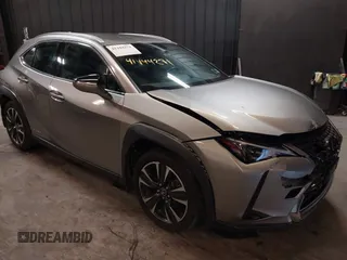 2019 Lexus UX with VIN JTHU9JBH5K2013400, listed as a IAAI auction lot 41444271 with 23,057 mi miles. Bid and sale history available at carsss.com. Image 1.