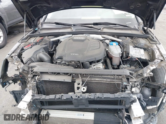 2017 Audi A4 Premium with VIN WAUGNAF4XHN005847, listed as a IAAI auction lot 41791442 with 104,355 mi miles. Bid and sale history available at carsss.com. Image 10.