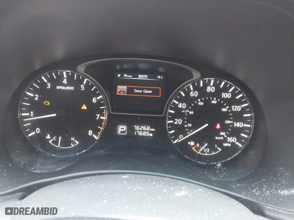 2014 Nissan Pathfinder S with VIN 5N1AR2MM7EC727589, listed as a IAAI auction lot 41360143 with 76,268 mi miles. Bid and sale history available at carsss.com. Image 7.