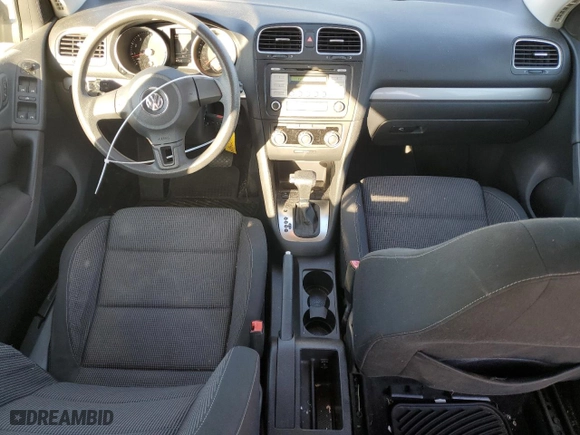 2010 Volkswagen Golf with VIN WVWDB7AJ5AW300708, listed as a Copart auction lot 45302605 with 47,242 mi miles and Salvage Title. Bid and sale history available at carsss.com. Image 8.