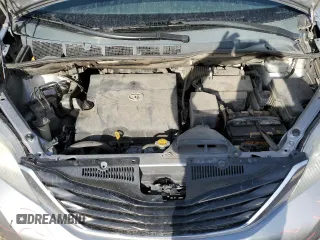 2012 Toyota Sienna LE AAS with VIN 5TDKK3DC4CS266017, listed as a Copart auction lot 51837105 with 88,447 mi miles and Salvage Title. Bid and sale history available at carsss.com. Image 12.