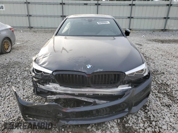 2020 BMW 5 Series 540i z VIN WBAJS1C05LWW64681, wystawiony jako Copart lot #83480664 z przebiegiem Nie podano mil oraz Szkoda całkowita • Salvage title. Historia ofert i sprzedaży dostępna na DreamBid. Obrazek 5.