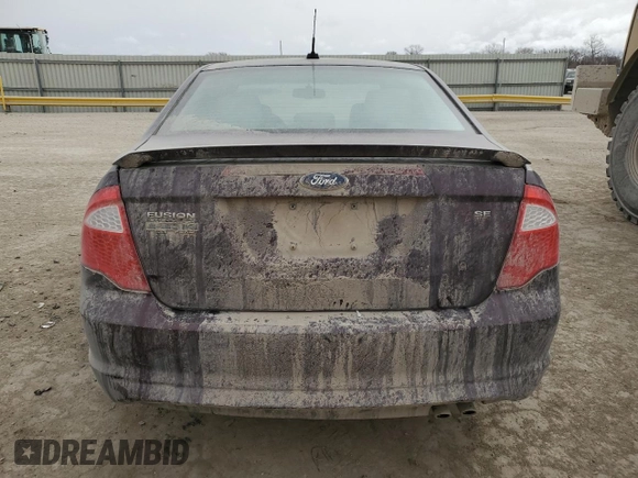 2011 Ford Fusion SE with VIN 3FAHP0HA6BR155124, listed as a Copart auction lot 47595125 with 245,527 mi miles and Salvage Title. Bid and sale history available at carsss.com. Image 6.