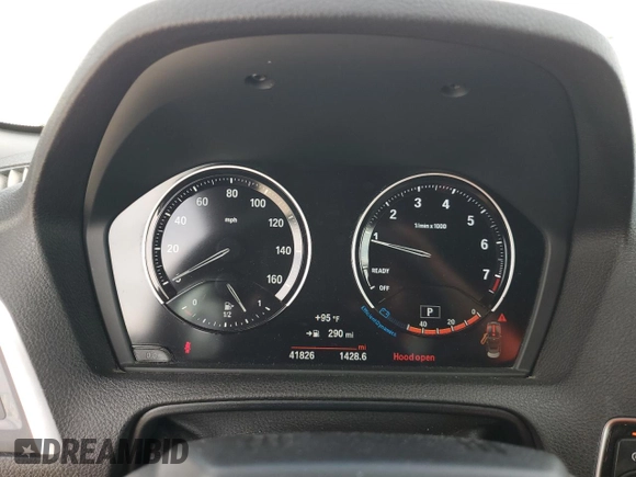 2019 BMW 2 Series 230i xDrive with VIN WBA2K1C53K7D28538, listed as a Copart auction lot 70381304 with 41,826 mi miles and Non Repairable. Bid and sale history available at carsss.com. Image 9.
