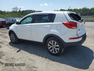 2016 Kia Sportage LX with VIN KNDPB3AC2G7871857, listed as a Copart auction lot 51320345 with 155,057 mi miles and Salvage Title. Bid and sale history available at carsss.com. Image 2.