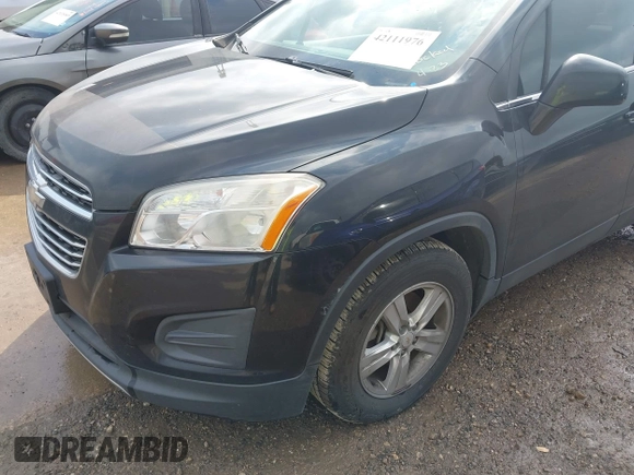 2016 Chevrolet Trax LT with VIN KL7CJLSB3GB668848, listed as a IAAI auction lot 42111976 with 44,363 mi miles and . Bid and sale history available at DreamBid. Image 6.