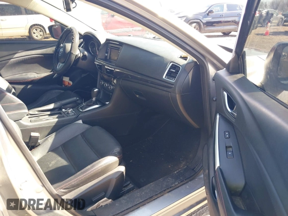 2015 Mazda 6 i Grand Touring with VIN JM1GJ1W68F1170459, listed as a IAAI auction lot 41759915 with 109,911 mi miles and . Bid and sale history available at DreamBid. Image 5.