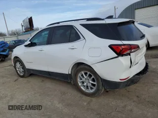 2024 Chevrolet Equinox LT with VIN 3GNAXKEG0RL106683, listed as a Copart auction lot 47869355 with 24,359 mi miles and Salvage Title. Bid and sale history available at DreamBid. Image 2.