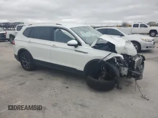 2023 Volkswagen Tiguan SE with VIN 3VV3B7AX7PM117286, listed as a Copart auction lot 51980725 with Not provided miles and Salvage title. Bid and sale history available at DreamBid. Image 4.