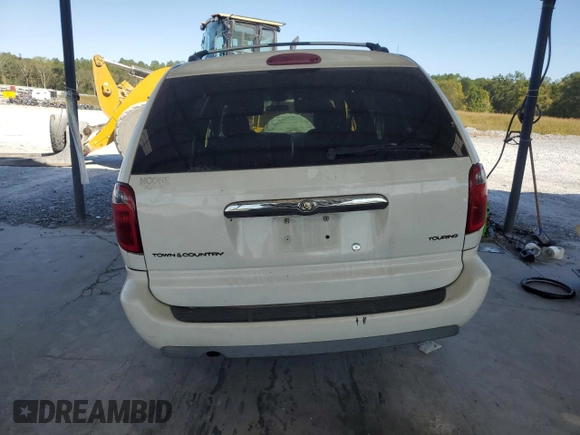 2006 Chrysler Town & Country LWB Touring with VIN 2A8GP54LX6R893748, listed as a Copart auction lot 75901874 with 0 mi miles and Non Repairable. Bid and sale history available at carsss.com. Image 6.