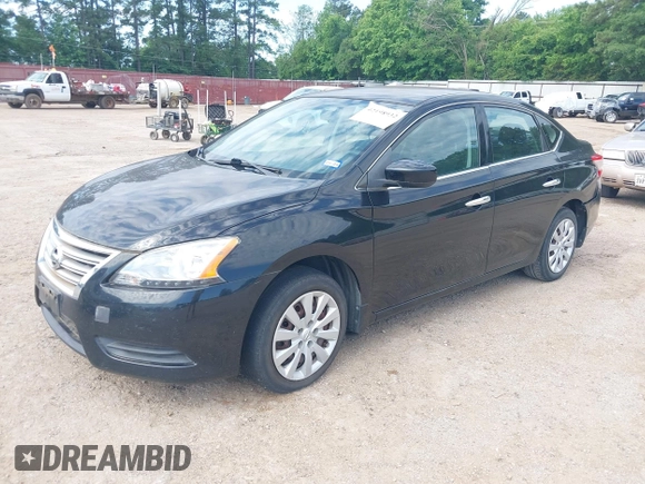 2014 Nissan Sentra SV with VIN 1N4AB7AP8EN854236, listed as a IAAI auction lot 42198932 with 136,118 mi miles and . Bid and sale history available at DreamBid. Image 2.