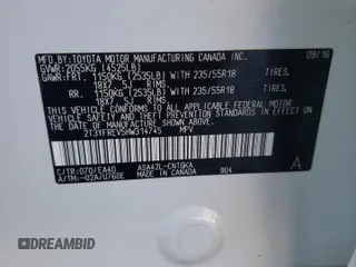2017 Toyota RAV4 Limited with VIN 2T3YFREV5HW314745, listed as a Copart auction lot 48033935 with 111,626 mi miles and Salvage Title. Bid and sale history available at carsss.com. Image 14.