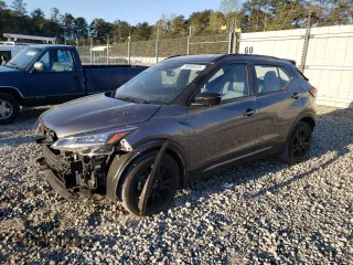 2023 Nissan Kicks SR with VIN 3N1CP5DV3PL493135, listed as a Copart auction lot 50058435 with 40,409 mi miles and Salvage Title. Bid and sale history available at carsss.com. Image 1.