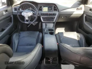2015 Hyundai Sonata Sport with VIN 5NPE34AB8FH113307, listed as a Copart auction lot 50931225 with 99,961 mi miles and Salvage Title. Bid and sale history available at carsss.com. Image 8.