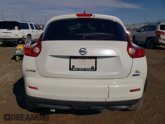 2014 Nissan Juke Nismo with VIN JN8AF5MRXET360699, listed as a Copart auction lot 88971575 with 116,486 mi miles and Salvage Title. Bid and sale history available at DreamBid. Image 6.