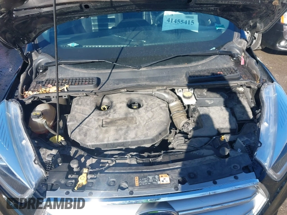 2017 Ford Escape Titanium with VIN 1FMCU0J94HUD58815, listed as a IAAI auction lot 41455415 with 80,421 mi miles and . Bid and sale history available at DreamBid. Image 10.