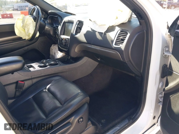 2017 Dodge Durango GT with VIN 1C4RDHDG5HC906401, listed as a IAAI auction lot 42052685 with 123,552 mi miles and . Bid and sale history available at DreamBid. Image 5.