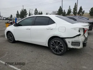 2016 Toyota Corolla L with VIN 5YFBURHEXGP530459, listed as a Copart auction lot 55314135 with 92,750 mi miles and Salvage Title. Bid and sale history available at DreamBid. Image 2.