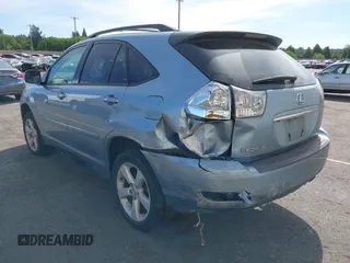 2005 Lexus RX 330 with VIN 2T2HA31U85C083446, listed as a IAAI auction lot 42214560 with 144,472 mi miles and . Bid and sale history available at DreamBid. Image 3.