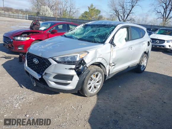 2019 Hyundai Tucson SE with VIN KM8J2CA48KU872175, listed as a IAAI auction lot 41956066 with 105,534 mi miles. Bid and sale history available at carsss.com. Image 6.