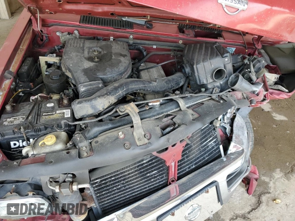 1996 Nissan Frontier XE with VIN 1N6SD16Y7TC354484, listed as a Copart auction lot 59773485 with 109,656 mi miles and Salvage title. Bid and sale history available at DreamBid. Image 11.