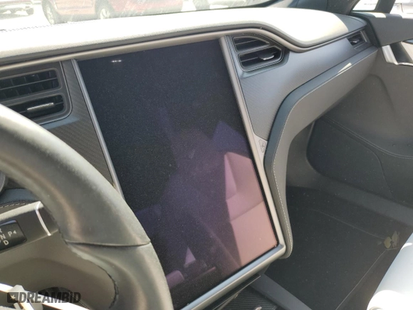 2019 Tesla Model S 100D with VIN 5YJSA1E43KF337399, listed as a Copart auction lot 75098294 with 0 miles and Non Repairable. Bid and sale history available at carsss.com. Image 9.