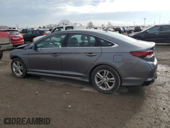 2018 Hyundai Sonata SEL with VIN 5NPE34AF9JH709134, listed as a Copart auction lot 51082495 with 124,905 mi miles and Salvage Title. Bid and sale history available at DreamBid. Image 2.