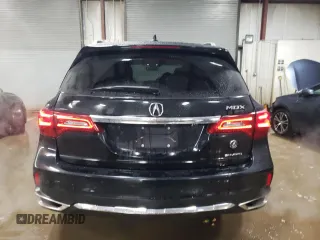 2019 Acura MDX Technology with VIN 5J8YD4H54KL034427, listed as a Copart auction lot 87233334 with 81,896 mi miles and Salvage title. Bid and sale history available at DreamBid. Image 6.