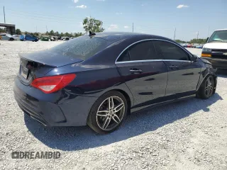 2018 Mercedes-Benz CLA 250 with VIN WDDSJ4EB1JN519379, listed as a Copart auction lot 54769285 with 114,129 mi miles and Salvage Title. Bid and sale history available at DreamBid. Image 3.