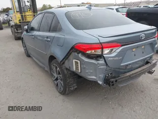 2020 Toyota Corolla SE with VIN JTDS4RCE9LJ019928, listed as a IAAI auction lot 41705356 with 33,456 mi miles and . Bid and sale history available at DreamBid. Image 3.