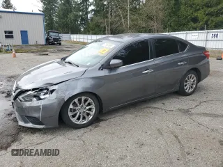 2019 Nissan Sentra SV with VIN 3N1AB7AP7KY368349, listed as a Copart auction lot 47689985 with 122,001 mi miles and Salvage Title. Bid and sale history available at DreamBid. Image 1.