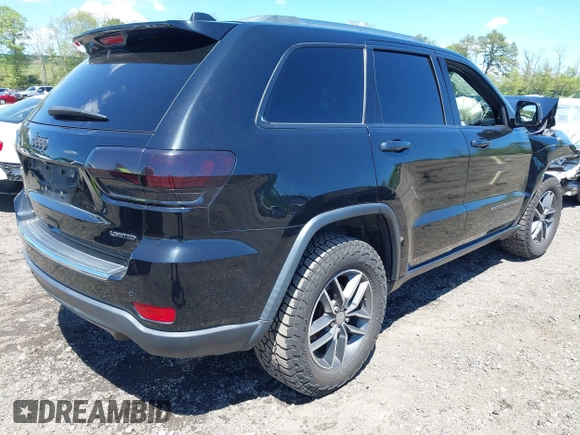 2018 Jeep Grand Cherokee Limited with VIN 1C4RJFBG6JC204593, listed as a IAAI auction lot 42195757 with 95,357 mi miles and . Bid and sale history available at DreamBid. Image 4.