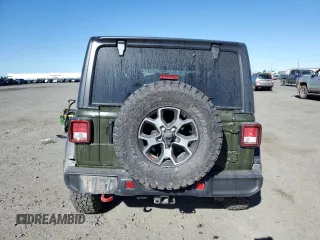 2021 Jeep Wrangler Rubicon z VIN 1C4HJXCG6MW688865, wystawiony jako Copart lot #53701935 z przebiegiem 43 759 mil mil oraz Szkoda całkowita • Salvage title. Historia ofert i sprzedaży dostępna na DreamBid. Obrazek 6.