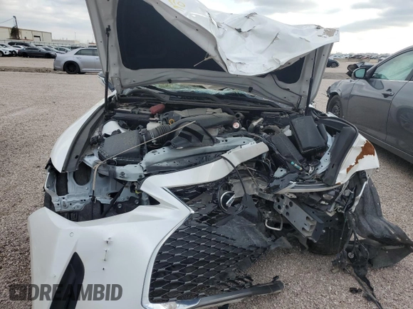 2023 Lexus IS 300 z VIN JTHCA1D21P5125158, wystawiony jako Copart lot #81496734 z przebiegiem Nie podano mil oraz Szkoda całkowita • Salvage title. Historia ofert i sprzedaży dostępna na DreamBid. Obrazek 5.