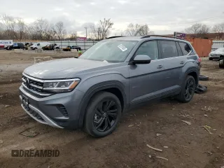 2022 Volkswagen Atlas SE z VIN 1V2KR2CA4NC537005, wystawiony jako Copart lot #52751835 z przebiegiem 47 543 mil mil oraz Szkoda całkowita • Salvage title. Historia ofert i sprzedaży dostępna na DreamBid. Obrazek 1.