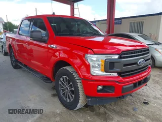 2020 Ford F-150 XL with VIN 1FTEW1EP5LFB65401, listed as a IAAI auction lot 42572733 with 30,280 mi miles and . Bid and sale history available at DreamBid. Image 1.