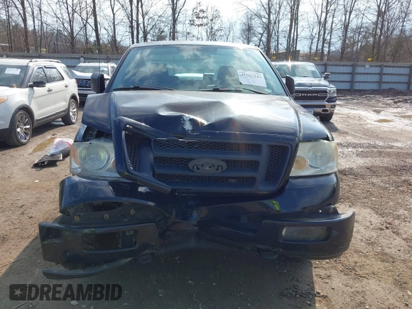 2005 Ford F-150 STX with VIN 1FTRF04W25KD56854, listed as a IAAI auction lot 41522143 with 218,197 mi miles and . Bid and sale history available at DreamBid. Image 6.
