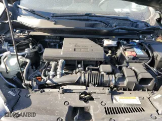 2022 Honda CR-V EX with VIN 2HKRW2H5XNH617417, listed as a Copart auction lot 42567585 with 34,447 mi miles and Salvage Title. Bid and sale history available at carsss.com. Image 12.