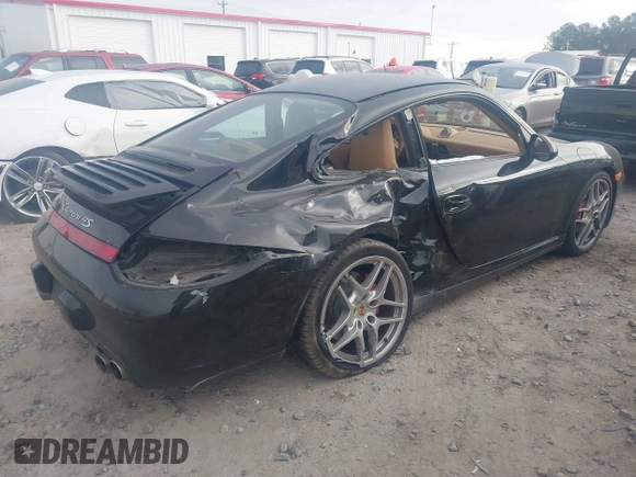 2010 Porsche 911 Carrera S with VIN WP0AB2A90AS720783, listed as a IAAI auction lot 41245121 with 94,096 mi miles. Bid and sale history available at carsss.com. Image 4.