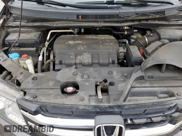 2016 Honda Odyssey EX-L with VIN 5FNRL5H63GB123050, listed as a Copart auction lot 55288945 with 96,613 mi miles and Salvage Title. Bid and sale history available at DreamBid. Image 12.