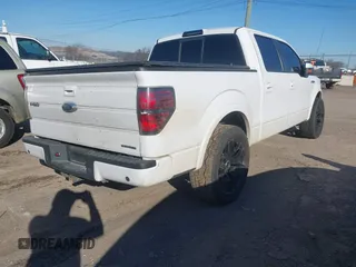 2012 Ford F-150 XL with VIN 1FTFW1CF8CFC89225, listed as a IAAI auction lot 41618046 with 130,405 mi miles. Bid and sale history available at carsss.com. Image 4.