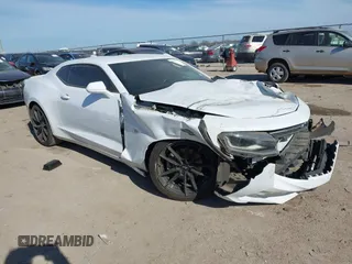 2017 Chevrolet Camaro 1LT with VIN 1G1FB1RX5H0106264, listed as a IAAI auction lot 41323077 with 106,337 mi miles. Bid and sale history available at carsss.com. Image 1.