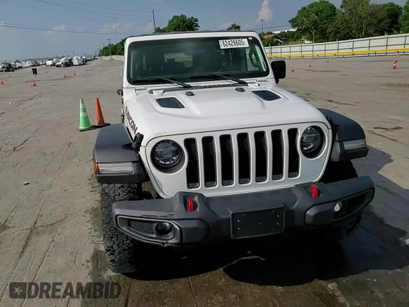 2019 Jeep Wrangler Unlimited Rubicon with VIN 1C4HJXFGXKW613269, listed as a Copart auction lot 62428605 with 56,270 mi miles and Salvage title. Bid and sale history available at DreamBid. Image 15.