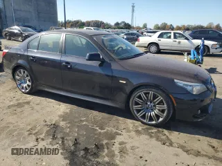 2010 BMW 5 Series 550i with VIN WBANW5C57ACT56922, listed as a Copart auction lot 77617044 with 97,746 mi miles and Clean Title. Bid and sale history available at DreamBid. Image 4.