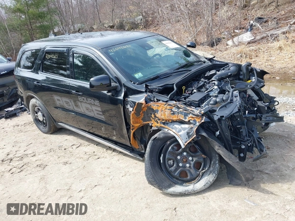 2023 Dodge Durango Pursuit with VIN 1C4RDJFG3PC656322, listed as a IAAI auction lot 42042621 with 10,921 mi miles and . Bid and sale history available at DreamBid. Image 1.
